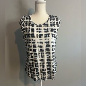 Nue Options Shirt Black &‎ White Size Medium